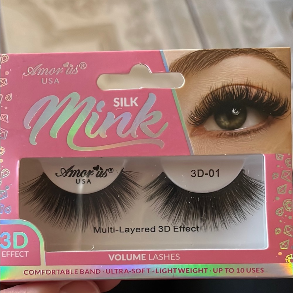 Silk Mink Volume Lashes - Black